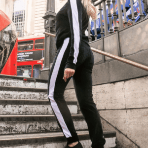 Conjunto de Moletom Alfar Preto